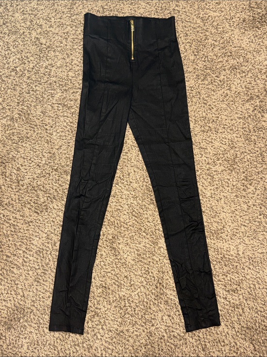 All Things Golden Pants - All Things Golden Second Skin Faux Leather Pants Medium
